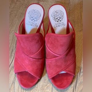 Vince Camuto Red Heels Size 8m